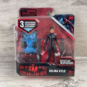 The Batman Selina Kyle 4" Action Figure 2021 Spinmaster New